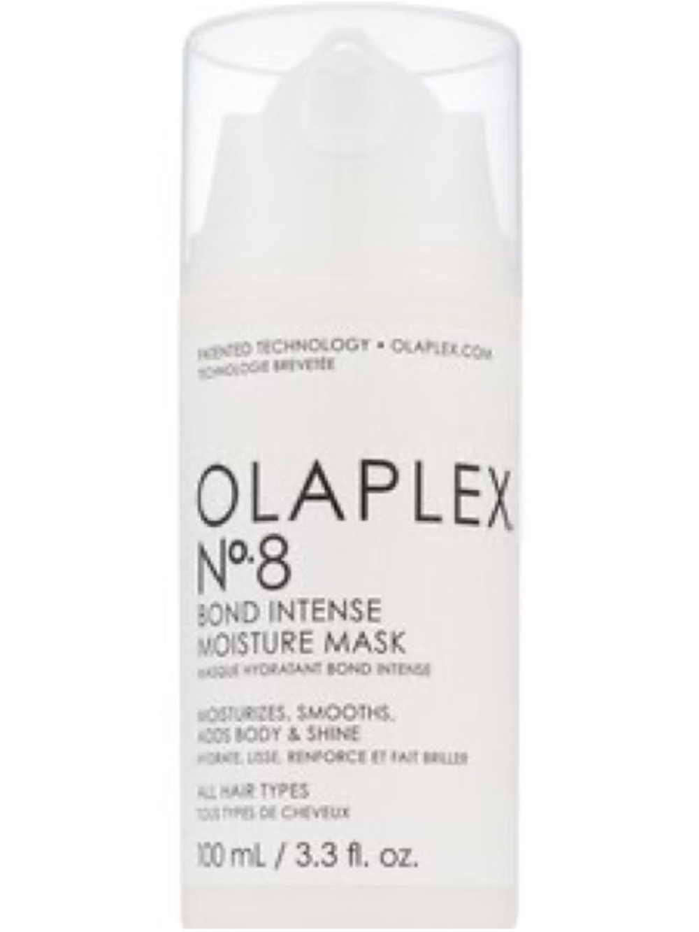 2XOLAPLEX
No.8 Bond Intense Moisture Damage Repair
Hair Mask Treatment